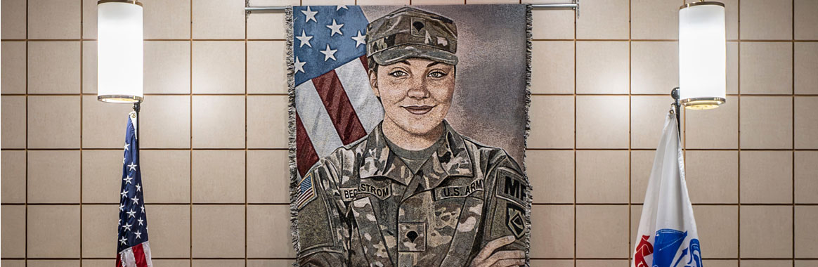 Spc. Sarah Beckstrom Laid to Rest at West Virginia National Cemetery